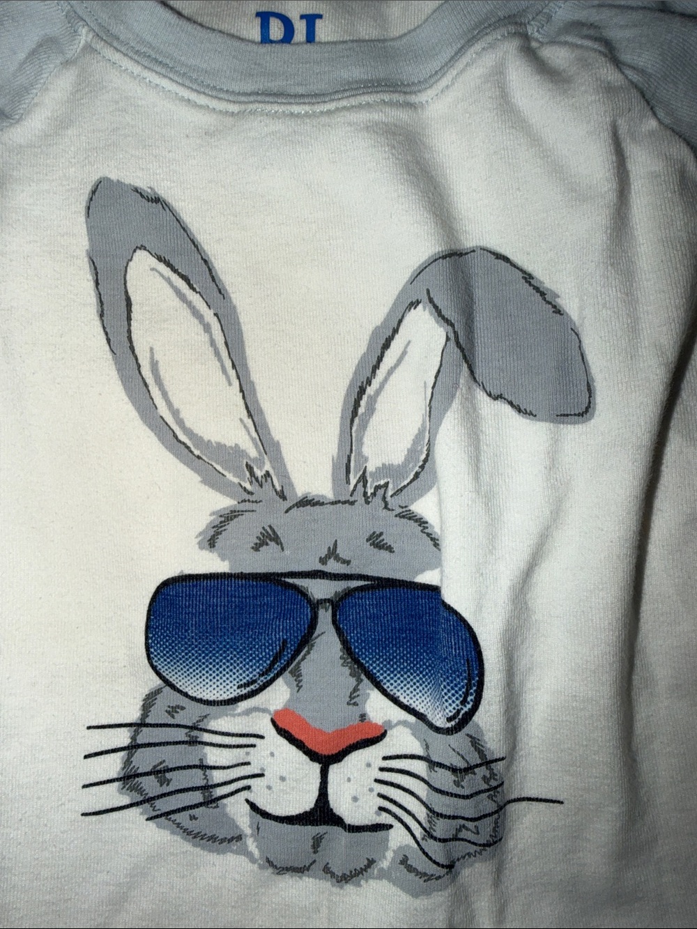 The Children's Place Light Blue Bunny Sunglasses Pajama Set - Picture 3 of 8